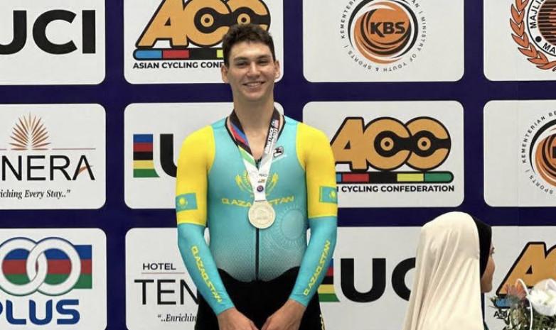 Тректегі велоспорттан Азия чемпионаты: Қазақстандық спортшы күміс медаль алды
