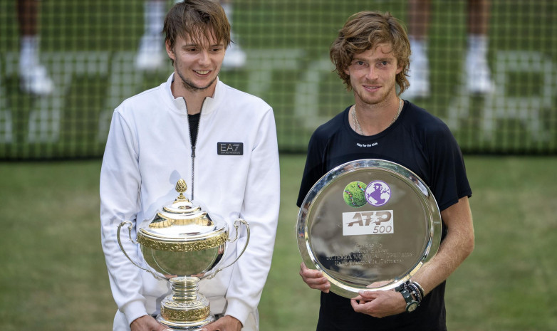 Видео полного матча Бублик – Рублев в финале турнира ATP 500 в Галле