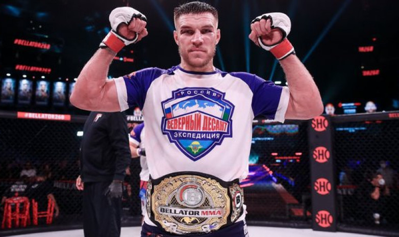 Российский боец ММА возглавил рейтинг файтеров вне весовых категорий Bellator