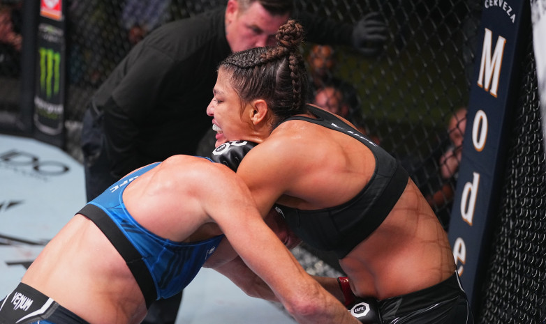 Майра Буэно Силва UFC Vegas 77 турнирінің басты жекпе-жегінде Холли Холмды жеңді