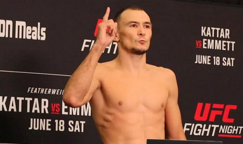 UFC қазақстандық файтерді рейтингтен шығарып тастады
