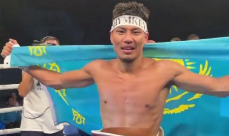 Қазақстандық WBO чемпионы жеңілісі боксшыны нокаутқа түсірді