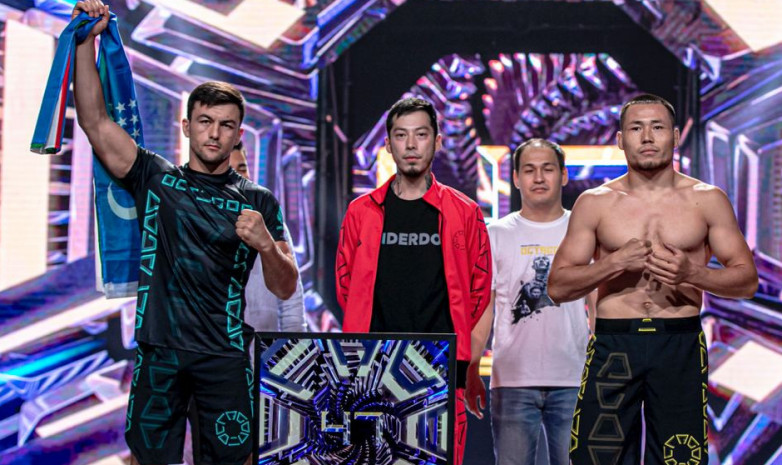 Казахстанский боец в тяжелейшем поединке победил узбека на турнире OCTAGON 47. Видео