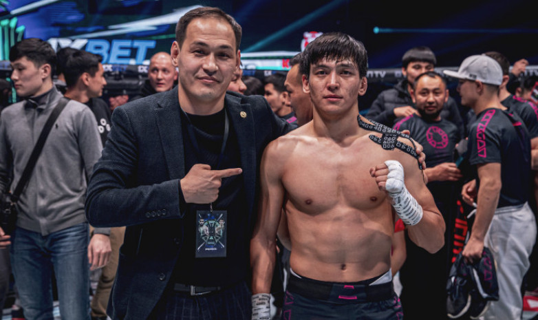 Представлен логотип казахстанского бойца UFC c рекордом 17-0
