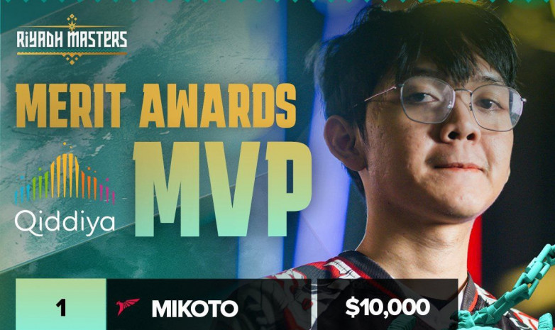 Mikoto был признан MVP Riyadh Masters 2023