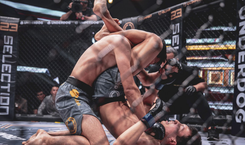 Қазақстандық файтер OCTAGON SELECTION 23 турнирінде қылқындыру әдісімен жеңді
