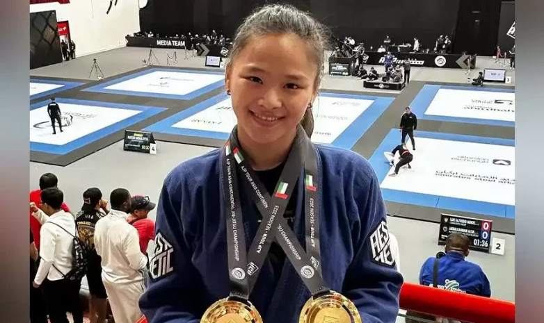Жібек Құлымбетова джиу-джитсудан Азия чемпионы атанды