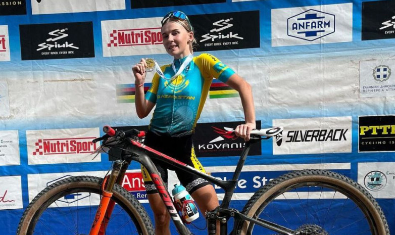 Казахстанка стала второй на Salamina MTB Race в Греции