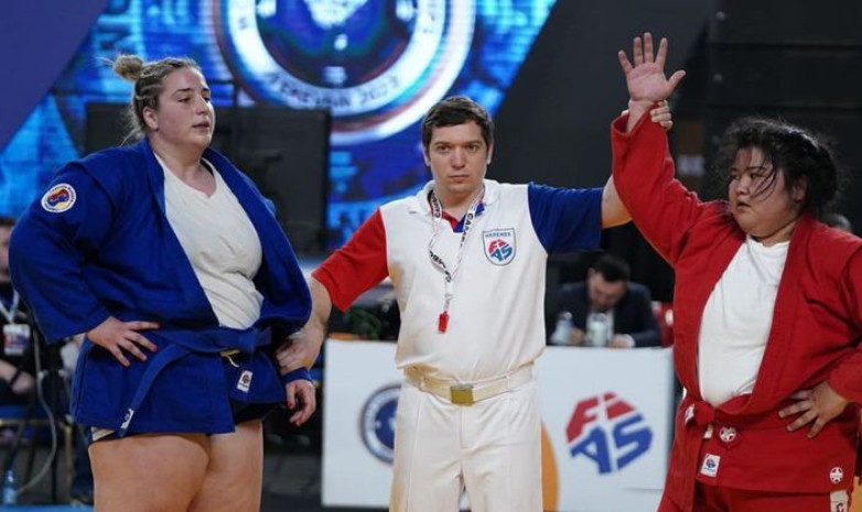 Арайлым Әбенова самбодан әлем біріншілігінің финалында