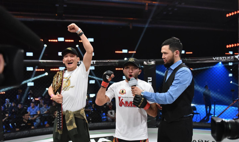 Қазақстандық файтер Naiza FC турнирінде жапондықты жеңіп, чемпиондық белбеуін қорғады
