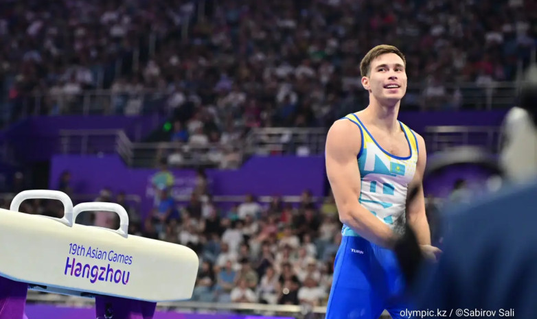 Нариман Құрбанов спорттық гимнастикадан әлем кубогі кезеңінде алтын алды