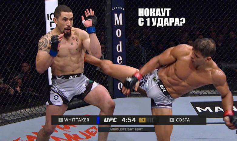 UFC 298 турниріндегі Роберт Уиттакер мен Пауло Коста жекпе-жегінің видеосы