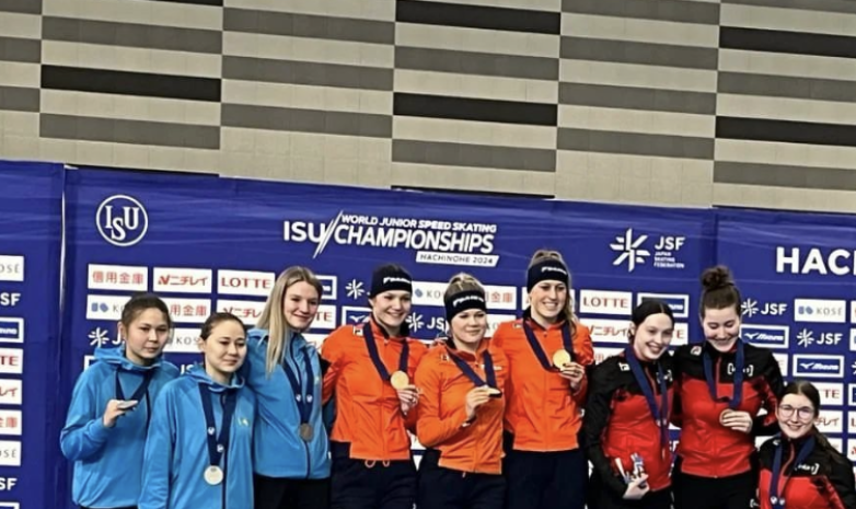 Қазақстандық жасөспірімдер конькимен жүгіруден әлем чемпионатында екі медаль жеңіп алды