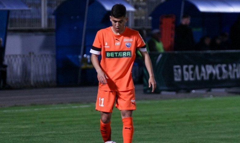 Қазақстан U19 құрамасының жартылай қорғаушысы солигорскілік «Шахтермен» келісімшарт жасасады