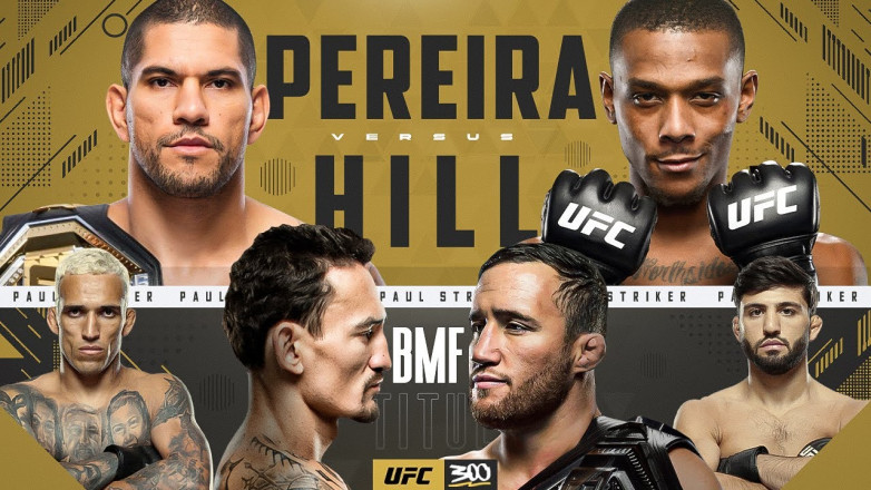 UFC 300 мерейтойлық турнирінің трейлері ұсынылды