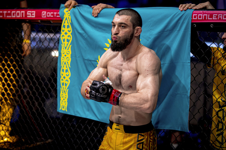 Побеждавший топа UFC казахстанец будет страховать титульник на OCTAGON 56