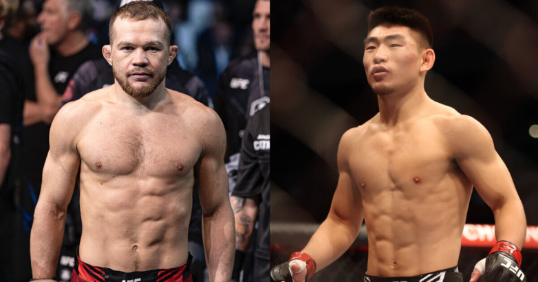 Петр Ян и Сун Ядун провели дуэль взглядов перед турниром UFC 299