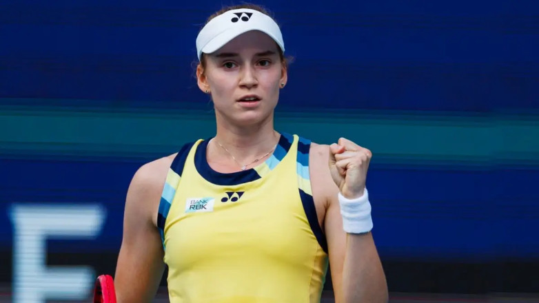 Елена Рыбакина Майами турнирінің финалында жеңіліп қалды