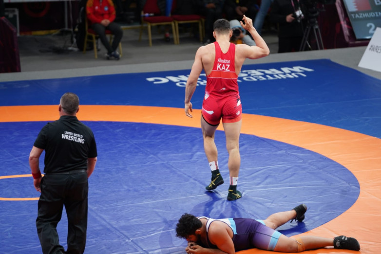 Ризабек Айтмұхан Азия чемпионатының финалына шықты
