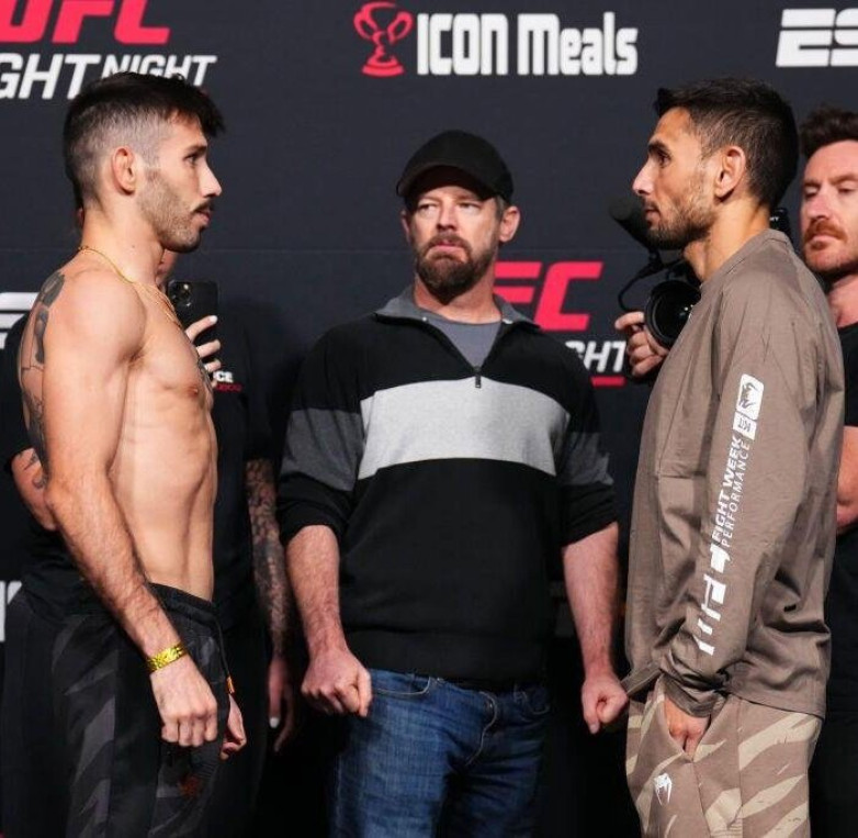UFC Vegas 91 турнирінің басты жекпе-жегі нокаутпен аяқталды