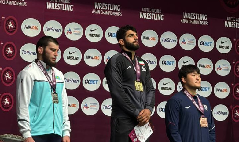 Қазақстан күрестен Азия чемпионатында күміс медаль еншіледі