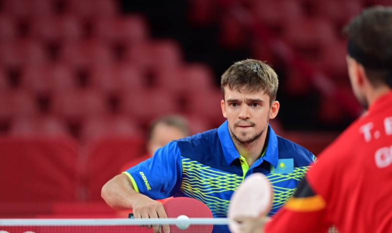 Қазақстандық үстел теннисінен әлем чемпионатының жеңімпазымен тең ойнады