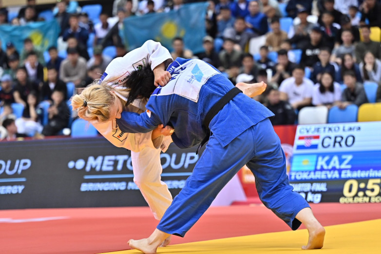 Үш қазақстандық дзюдошы Астанадағы Grand Slam турнирінің қола жүлдесі үшін күреседі