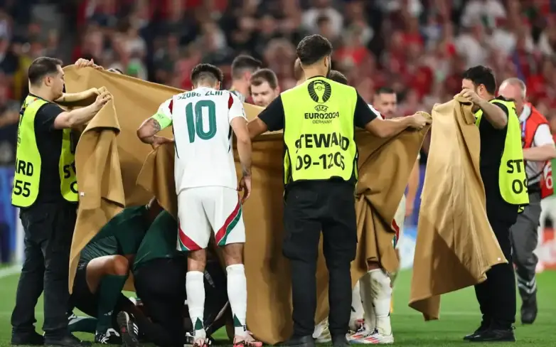EURO - 2024: Венгриялық Барнабаш Варга ойын барысында ауыр жарақат алды