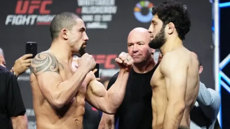 UFC on ABC 6 турниріндегі Уиттакер - Алискеров жекпе-жегінің тікелей трансляциясы