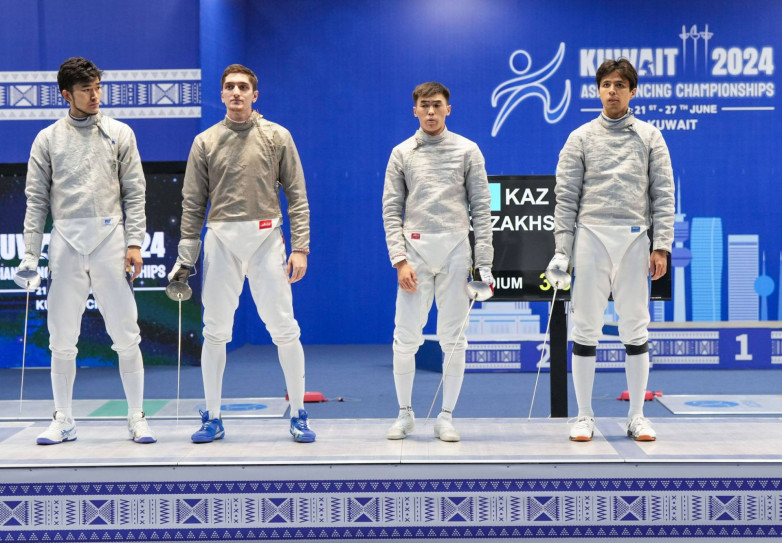 Қазақстандық сабляшылар Азия чемпионатында қола жүлдегер атанды