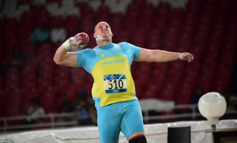 Иван Иванов ядро лақтырудан Азия чемпионатында төртінші орын алды