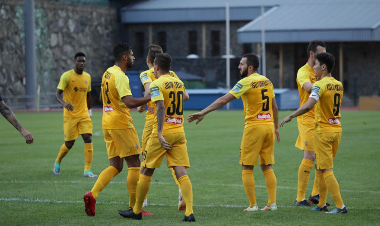 Видео голов «Кайрата» в матче ЛЕ против «Энгордани» - 0:3