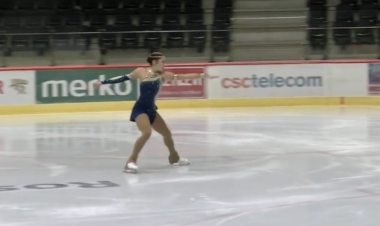 Айза Мамбекова стала 20-й на Tallin Trophy-2018