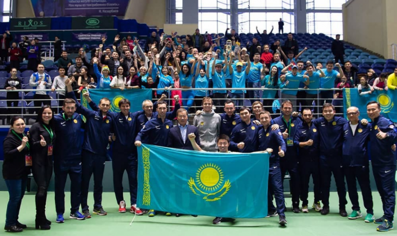 Казахстан вышел в финальную стадию Кубка Дэвиса