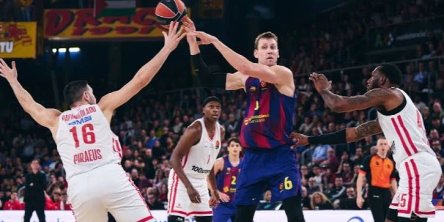 Прямая трансляция матча Евролиги «Барселона» — «Олимпиакос»