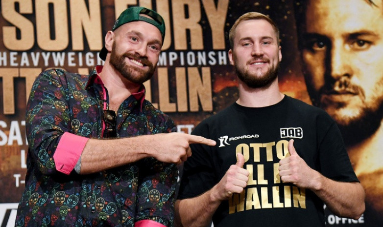 Видео кровавого полного боя Фьюри и Уаллина за пояс WBC