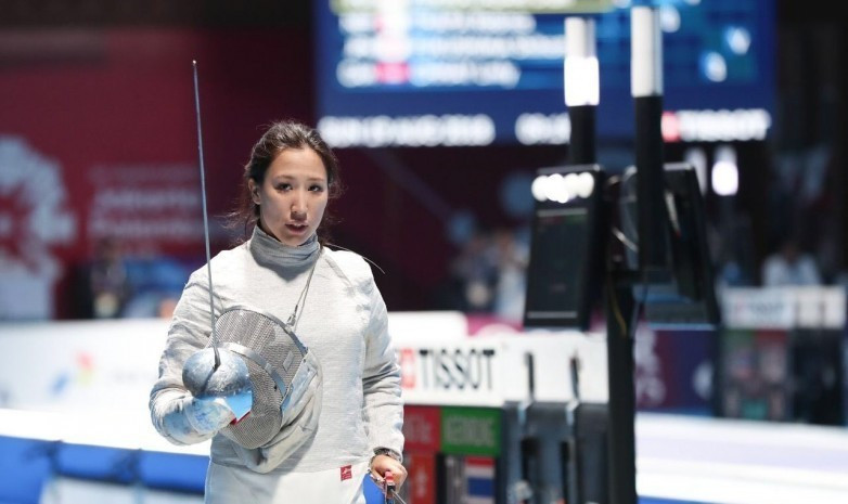 Сарыбай стала 7-й на чемпионате Азии по фехтованию