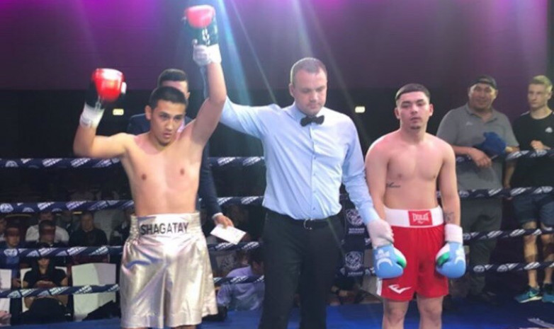 ВИДЕО. Казахстанец успешно прошел взвешивание перед боем за пояс WBC