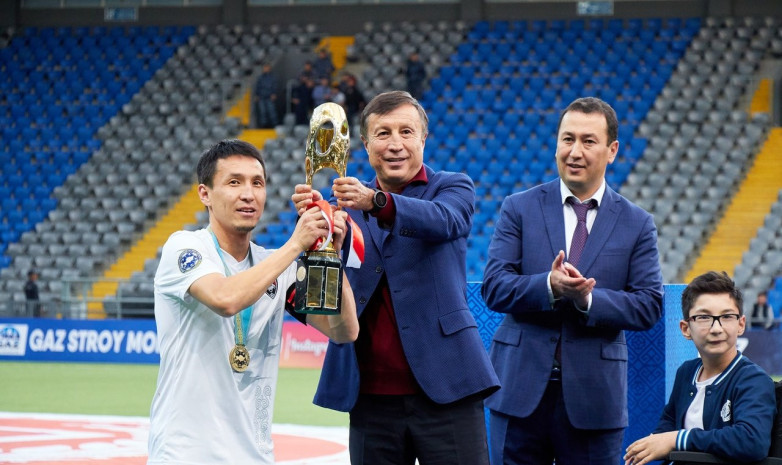 «Боролись до самого конца». Тагыберген о финале Кубка Казахстана