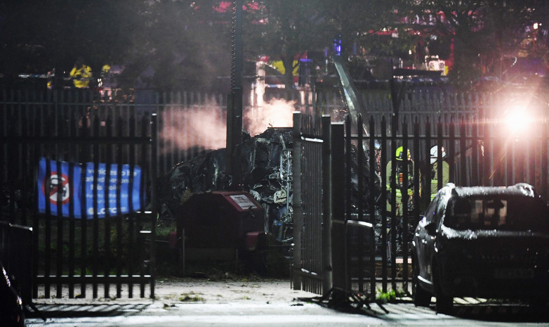 Очевидец: Вертолет владельца «Лестера» закружило и он рухнул 