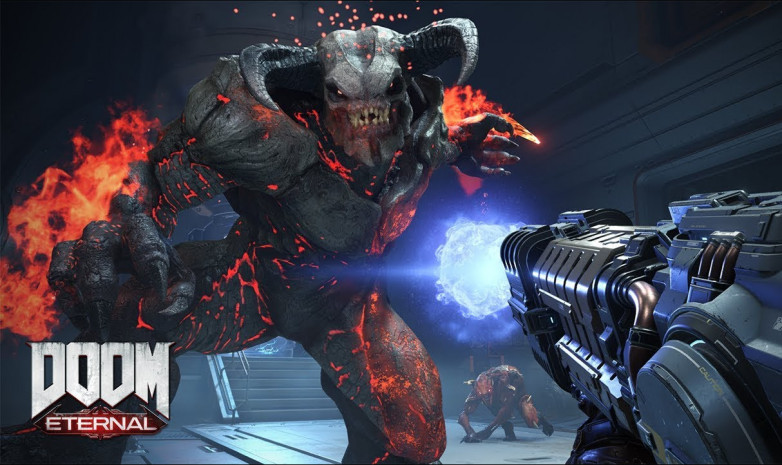 Австралийские художники нарисовали на улице арт к Doom Eternal