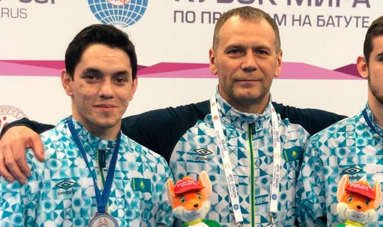 Қазақстандық спортшылар батуттағы гимнастикадан әлем кубогында үздік үштікке енді