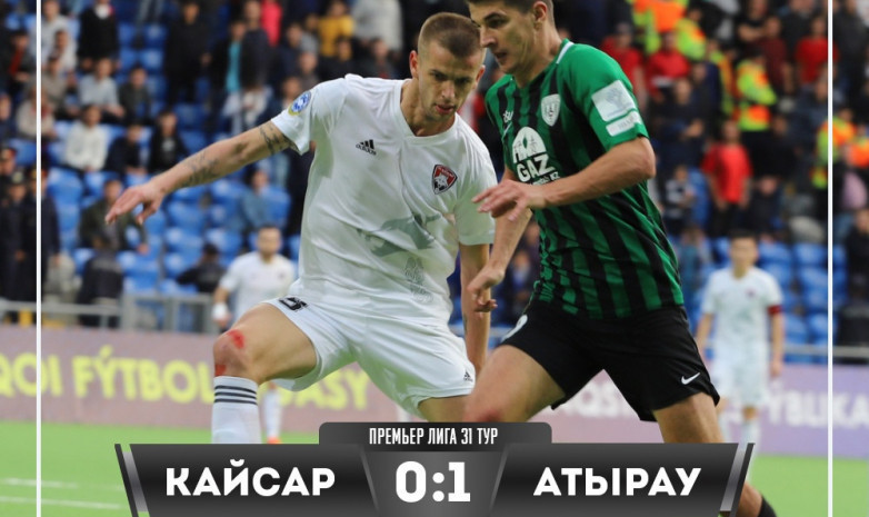 «Қайсар» - «Атырау» матчына бейнешолу