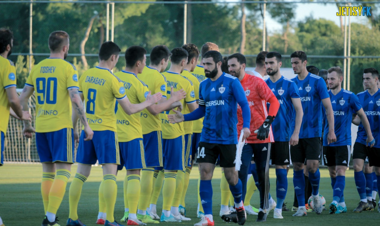 Фоторепортаж с матча «Жетысу» - «Карабах»