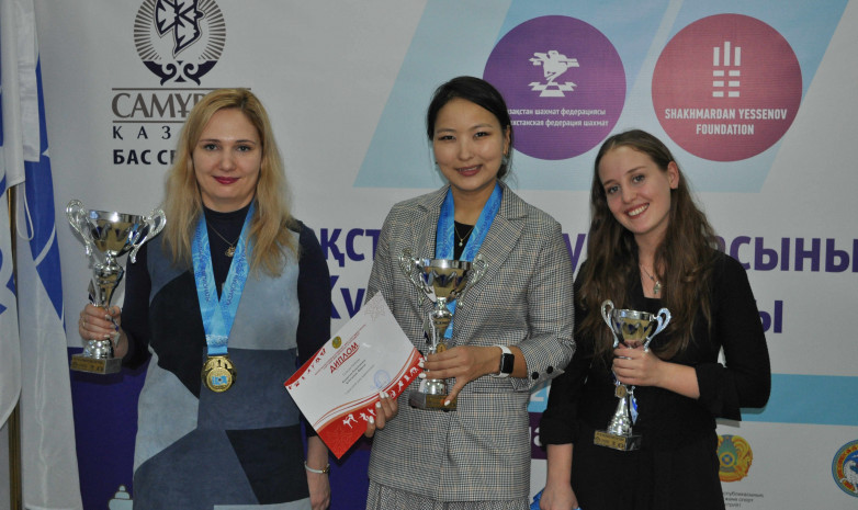 Гулисхан Нахбаева заняла второе место на Кубке Казахстана по шахматам