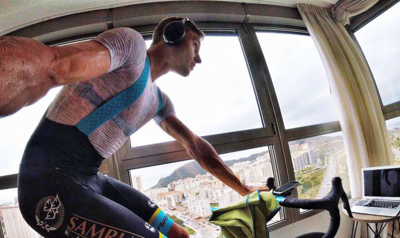 Astana Pro Team велошабандоздары карантинде қалай дайындалады (фото)