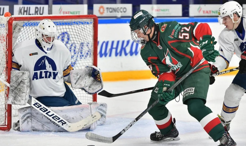 «Алтай» на выезде выиграл у «Ирбиса» в чемпионате МХЛ