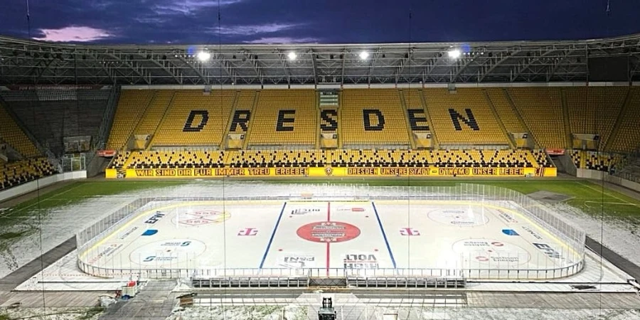 В Германии показали подготовку к «Зимней классике»