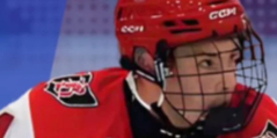 Молодой воспитанник астанинского хоккея дебютировал в американской лиге