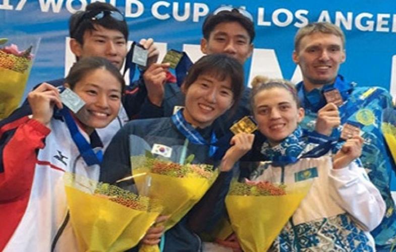 Елордалық спортшылар  бессайыстан Әлем кубогынан жүлделі оралды